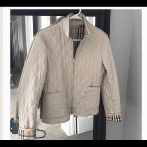 Burberry quilted jacket